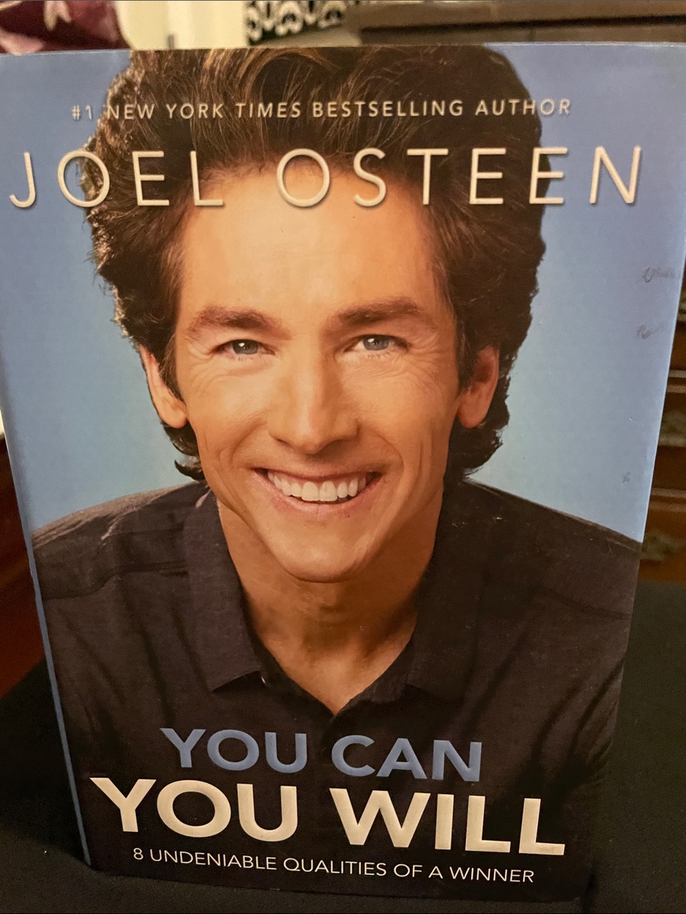 You Can You Will - Inspirational Hardcover Book (Blue Cover)